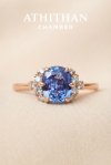BLUE SAPPHIRE Sapphire Purity Ring