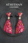 Magnificent GIA BURMA RUBY Earrings