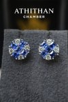 ROYAL BLUE Sapphire Earrings