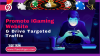 Digital marketing strategy illustration showing promote iGaming website concept with traffic growth, targeting, and conversion optimization Digital marketing strategy illustration showing promote iGaming website concept with traffic growth, targeting, and conversion optimization