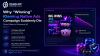Declining performance graph in iGaming native ads campaign Declining performance graph in iGaming native ads campaign