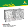 รหัสสินค้า : 10016001 กล่องเกเบี้ยน ขนาดลวด 2.5 มม. ช่องตา 120x130 มม. กว้าง 1 ม. ยาว 2 ม. ความสูง 1 ม.