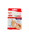 SOS T1-B (3x7cm) พลาสเตอร์ใสกันน้ำ 9ชิ้น