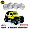Velg Beadlock 1.9 Realistic Metal Rims RC 1/10 Crawler Axial Traxxas