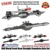 Upgrade Part CNC Metal Front Rear Straight Complete Axle Set Gardan for 1/10 Axial SCX10 II 90046 90047 RC Crawler Car Adventure