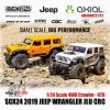 Axial SCX24 2019 Jeep Wrangler JLU CRC 1/24 Scale 4WD RTR Crawler