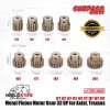 Metal Pinion Motor Gear Surpass Rocket 32 DP 3.175 mm Shaft