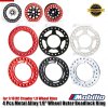 4 Pcs Metal Alloy 1.9" Wheel Outer Beadlock Ring for 1/10 RC Crawler