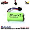 Mini Li-ion Battery 7.4V JST SM 3 PIN 14500 500mAh for RC MN82 Series Remote Control
