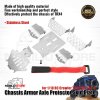 Metal Chassis Armor Axle Protector for TRAXXAS TRX-4 1/10 RC Crawler