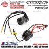 Hobbywing Ezrun Max10 G2 Combo 80A ESC and 3652 G3 Motor Sensored for RC Buggy On-road and Light-weight SCT Truck & Monster Truck