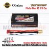 Vant 2S 7.4V 5000 mAh 150C LiPo Graphene Hard Case Battery Shorty