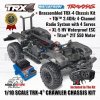 Traxxas 82016 TRX4 TRX-4 Crawler Chassis Kit + Electronic 1/10 Scale Truck