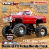 Traxxas TRX-4MT Chevrolet K10 Pickup Monster Truck Bigfoot 1/18 Scale 4X4 RTR Fully-Assembled Waterproof TRX4MT