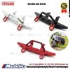 Upgrade Part Universal Lightweight Metal Front Bumper for 1:12 Scale MN90 91 99 99S 98 RC Crawler Car