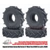 Upgrade Soft Rubber Extreme Mud Terrain 1.0 Tires B190417 SCX24 TRX4M