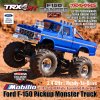 Traxxas TRX-4MT Ford F-150 Ranger XLT Pickup Monster Truck Bigfoot 1/18 Scale 4X4 RTR Fully-Assembled Waterproof TRX4MT