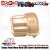 Upgrade Part Brass F/R Axle Diff Cover Counterweight for Traxxas TRX4M