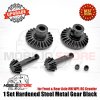 Upgrade Part - 1 Set Hardened Steel Metal Gear Black Rc WPL MN Cars