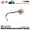 FMS Part #C2262 R4A3 V5 ESC Receiver Combo with Housing