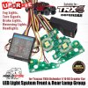 LED Light System Front & Rear Lamp Group for Traxxas TRX4 Defender