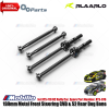 Rlaarlo Part #XTS-076 190mm Metal Front Steering CVD & S2 Rear Dog Bone for XTS-F10 RC Rally Car