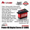 Power HD Digital Servo LF-20MG 360 Rotation 20 Kg Metal Gear RC Winch - LF-20MG 360