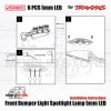 Front Bumper Light Spotlight Lamp 5mm LED for TRAXXAS Bronco 2021