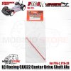 Spare Part LC Racing C8022 Center Drive Shaft Alu for PTG-2 PTG-2R