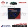 Traxxas Part #8937X Steering Blocks Blue-anodized Left & Right for RC Slash Maxx Truck