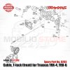 Traxxas 8283 Front T-Lock Cable Vehicle for TRX-4 and TRX-6 models