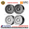 GRC 2.2 Inch Metal Wheels G53 Simulated Climbing Tire Wheels for RC Remote Control Car Axial SCX10 RR10 Vanquish VP VS4 Traxxas TRX-6 #GAX0143JS #GAX0143D