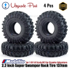 Upgrade Part 2.2 Inch Super Swamper Rock Tire 137mm for 1:10 1:8 Scale RC Car Crawler Adventure