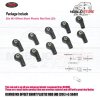 Spare Part - RC4WD Offset Short Plastic Rod End 20 Pcs #Z-S0401