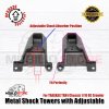 Metal Shock Towers with Adjustable For TRAXXAS TRX4 1/10 RC Crawler