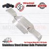 Stainless Steel Chassis Armor Axle Protector for Traxxas Maxx RC 1/10