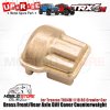 Upgrade Part Brass F/R Axle Diff Cover Counterweight for Traxxas TRX4M