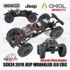 Axial SCX24 2019 Jeep Wrangler JLU CRC 1/24 Scale 4WD RTR Crawler