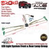 LED Light System Front & Rear Lamp Group for Traxxas TRX4 Defender