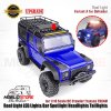 Roof Light LED Lights Bar Spot light Head-Tail lights TRX4M Traxxas RC