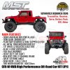 RC MST CFX-W JP1 18 4WD Front Motor High Performance Crawler KIT