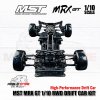 MST MRX GT 1/10 Scale RWD Drift Car KIT #532203BK RC Drifting