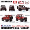 RGT EX86020 Intruder Toyota LC71 RTR 1/10 Scale 2.4GHz 4WD RC Rock Crawler Adventure