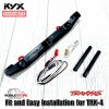 Rear Bumper Metal Alloy KYX for RC Traxxas TRX4 Aluminum CNC Realistic