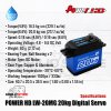 Power HD LW-20MG Digital Servo Waterproof LiFe 6.6V 20 Kg Metal Gear