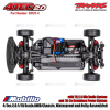Traxxas 4-Tec 2.0 1/10 Scale AWD Chassis Waterproof and Fully-Assembled with TQ 2.4 GHz Radio System and BL-2s Brushless Power System Remote Control Cars