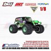 Losi LMT 1/8 4WD Solid Axle Monster Jam Truck Grave Digger