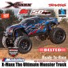 TRAXXAS New X-maxx Xmaxx 1/6 Scale Monster Truck Belted Sledgehammer Tires 8s Brushless 4WD TQI TSM RTR