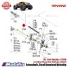 Traxxas Part #7750X  Driveshaft Steel Constant-Velocity Heavy Duty Shaft Only 160mm 1 Pc