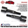 Traxxas Part #8354 Pair of Steel Stub Axles fit Front or Rear for 4-Tec Drift Ford Mustang